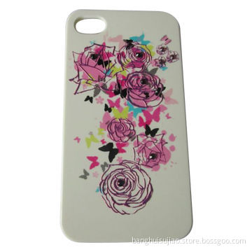 Lovely Empaistic/Diamond Sticking Case for iPhone 4S/5, with IMD/IML